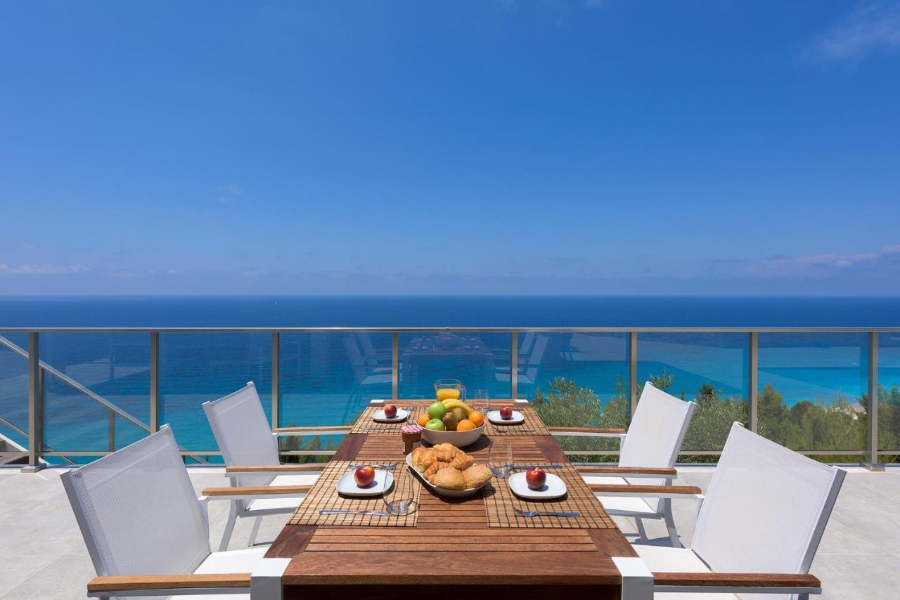 Kathisma Bay Villas - Luxury Villas- Villa Oceanos Каламици Экстерьер фото