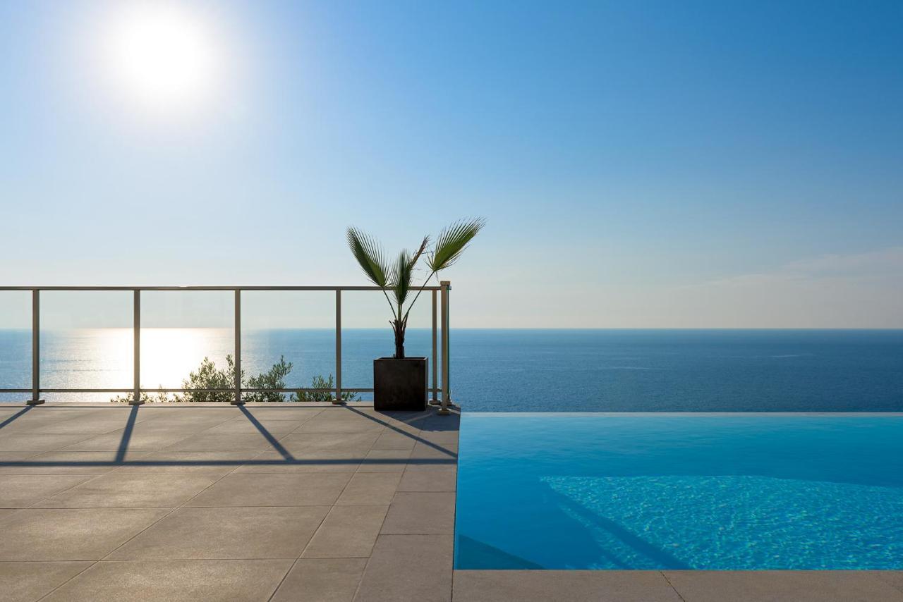 Kathisma Bay Villas - Luxury Villas- Villa Oceanos Каламици Экстерьер фото